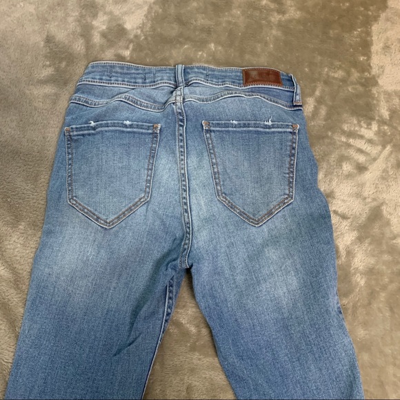Hollister High Rise Super Skinny Cuffed Jeans 1S - Picture 5 of 5